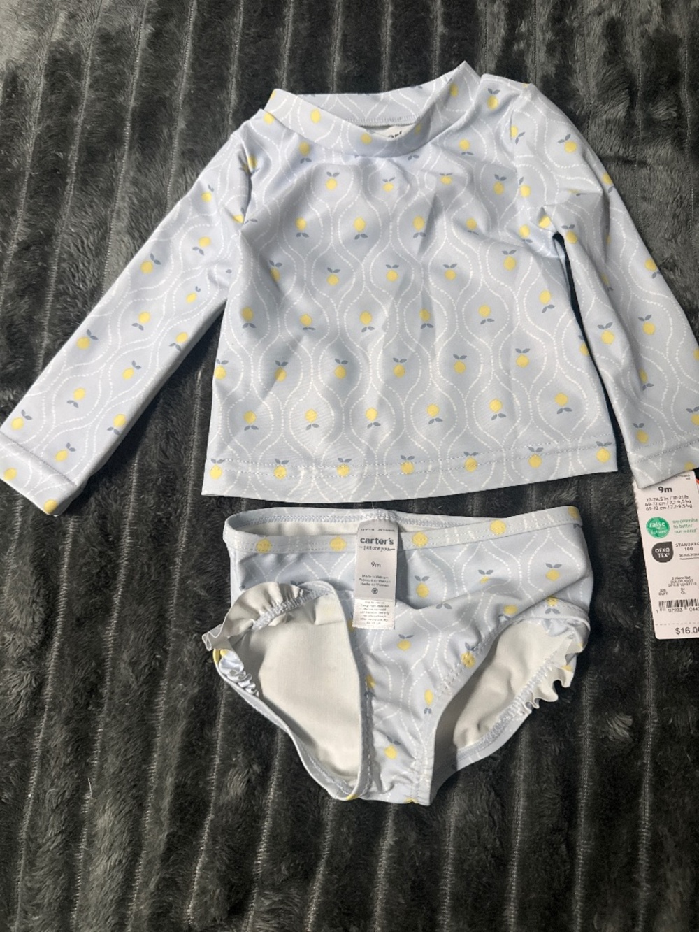 Two piece swimwear